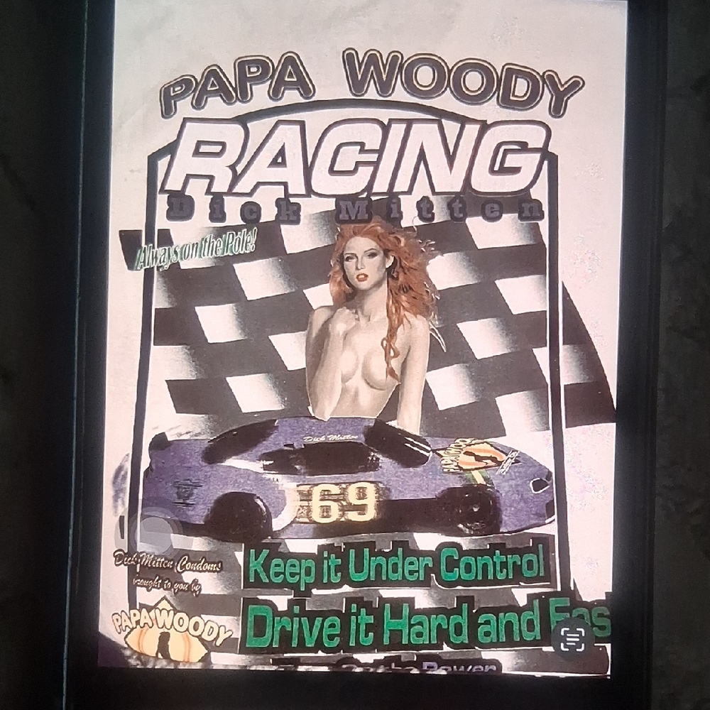 Racing Graphic Tee - White